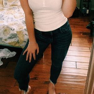 Abercrombie MidRise Ankle Jean